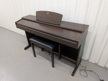 Load image into Gallery viewer, Yamaha Arius YDP-140 digital piano and stool dark rosewood finish stock # 26107