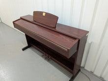 Load image into Gallery viewer, Yamaha Clavinova CLP-320 Digital Piano and stool in mahogany stock #26104