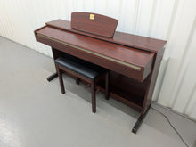 Load image into Gallery viewer, Yamaha Clavinova CLP-320 Digital Piano and stool in mahogany stock #26104