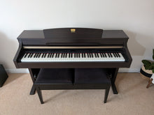 Load image into Gallery viewer, Yamaha Clavinova CLP-330 Digital Piano and stool in dark rosewood stock #26114