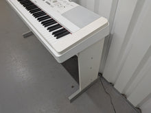 Load image into Gallery viewer, Yamaha DGX-650 in white 88 Key Weighted Keys Portable Grand piano stock # 26118