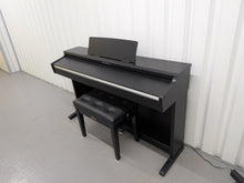 Load image into Gallery viewer, Kawai KDP110 digital piano and stool in satin black stock #26116