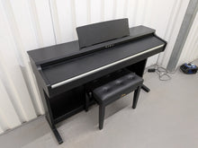 Load image into Gallery viewer, Kawai KDP110 digital piano and stool in satin black stock #26116