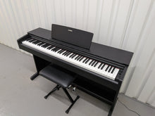 Load image into Gallery viewer, Yamaha Arius YDP-143 Digital Piano and stool in satin black finish stock #26110