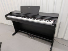 Load image into Gallery viewer, Yamaha Arius YDP-143 Digital Piano and stool in satin black finish stock #26110