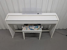 Load image into Gallery viewer, Casio Privia PX-770 Slim Digital Piano and stool satin white stock number 26121