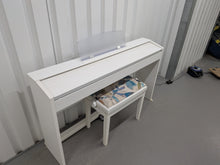 Load image into Gallery viewer, Casio Privia PX-770 Slim Digital Piano and stool satin white stock number 26121