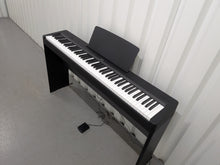 Load image into Gallery viewer, Yamaha P145 Digital Piano and full wooden stand, Black stock #26129