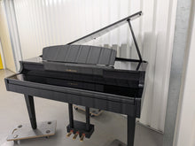 Load image into Gallery viewer, Yamaha Clavinova CLP-465GP in polished glossy black + stool. stock number 26134