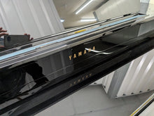 Load image into Gallery viewer, Yamaha Clavinova CLP-465GP in polished glossy black + stool. stock number 26134