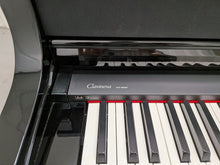Load image into Gallery viewer, Yamaha Clavinova CLP-465GP in polished glossy black + stool. stock number 26134
