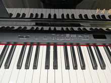 Load image into Gallery viewer, Yamaha Clavinova CLP-465GP in polished glossy black + stool. stock number 26134
