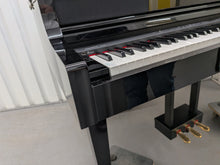 Load image into Gallery viewer, Yamaha Clavinova CLP-465GP in polished glossy black + stool. stock number 26134