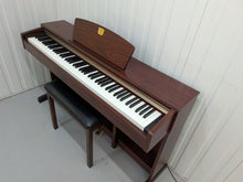 Load image into Gallery viewer, Yamaha Clavinova CLP-320 Digital Piano and stool in mahogany, stock no 26131