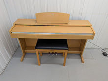 Load image into Gallery viewer, Yamaha Arius YDP-140 digital piano and stool in cherry wood finish stock #26143