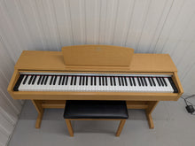 Load image into Gallery viewer, Yamaha Arius YDP-140 digital piano and stool in cherry wood finish stock #26143