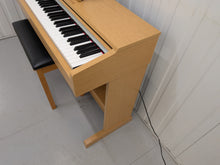 Load image into Gallery viewer, Yamaha Arius YDP-140 digital piano and stool in cherry wood finish stock #26143