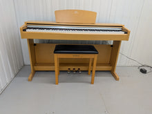 Load image into Gallery viewer, Yamaha Arius YDP-140 digital piano and stool in cherry wood finish stock #26143