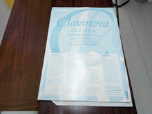 Load image into Gallery viewer, Yamaha Clavinova CLP-320 Digital Piano and stool in mahogany, stock no 26131