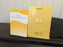 Load image into Gallery viewer, Roland HP-2e digital piano in dark rosewood finish stock number 26140