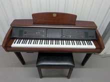 Load image into Gallery viewer, YAMAHA CLAVINOVA CVP-307 DIGITAL PIANO ARRANGER IN MAHOGANY STOCK #26146