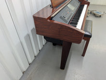 Load image into Gallery viewer, YAMAHA CLAVINOVA CVP-307 DIGITAL PIANO ARRANGER IN MAHOGANY STOCK #26146