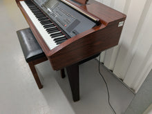 Load image into Gallery viewer, YAMAHA CLAVINOVA CVP-307 DIGITAL PIANO ARRANGER IN MAHOGANY STOCK #26146