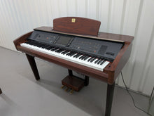 Load image into Gallery viewer, YAMAHA CLAVINOVA CVP-307 DIGITAL PIANO ARRANGER IN MAHOGANY STOCK #26146