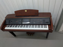 Load image into Gallery viewer, YAMAHA CLAVINOVA CVP-307 DIGITAL PIANO ARRANGER IN MAHOGANY STOCK #26146