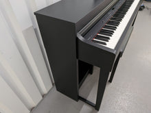 Load image into Gallery viewer, Yamaha Clavinova CLP-430 Digital Piano and stool in satin black stock #26155