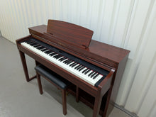 Load image into Gallery viewer, Yamaha Clavinova CLP-440 Digital Piano in mahogany stock no 26160