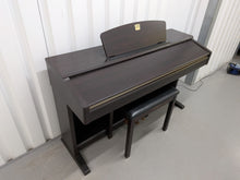 Load image into Gallery viewer, Yamaha Clavinova CLP-120 Digital Piano and stool in dark rosewood stock #26154