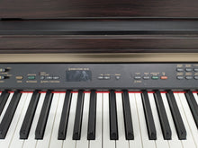 Load image into Gallery viewer, Yamaha Clavinova CLP-120 Digital Piano and stool in dark rosewood stock #26154