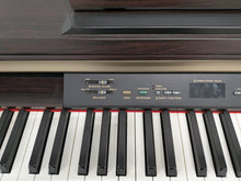 Load image into Gallery viewer, Yamaha Clavinova CLP-120 Digital Piano and stool in dark rosewood stock #26154