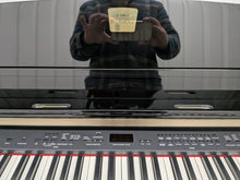 Load image into Gallery viewer, YAMAHA CLAVINOVA CLP-370PE DIGITAL PIANO IN GLOSSY BLACK stock nr 26159