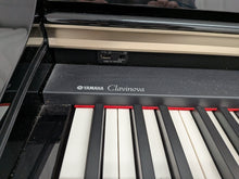 Load image into Gallery viewer, YAMAHA CLAVINOVA CLP-370PE DIGITAL PIANO IN GLOSSY BLACK stock nr 26159