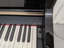 Load image into Gallery viewer, YAMAHA CLAVINOVA CLP-370PE DIGITAL PIANO + STOOL IN GLOSSY BLACK stock nr 26158
