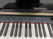 Load image into Gallery viewer, YAMAHA CLAVINOVA CLP-370PE DIGITAL PIANO + STOOL IN GLOSSY BLACK stock nr 26158