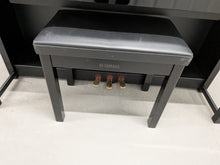 Load image into Gallery viewer, YAMAHA CLAVINOVA CLP-370PE DIGITAL PIANO + STOOL IN GLOSSY BLACK stock nr 26158