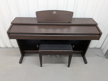 Load image into Gallery viewer, Yamaha Arius YDP-140 digital piano and stool dark rosewood finish stock # 26164