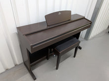 Load image into Gallery viewer, Yamaha Arius YDP-140 digital piano and stool dark rosewood finish stock # 26164