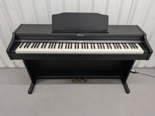 Load image into Gallery viewer, Roland RP501R digital piano and stool in satin black finish stock number 26163