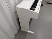 Load image into Gallery viewer, Yamaha Arius YDP-144 digital piano in satin white finish stock #26168