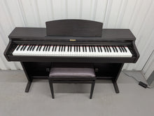 Load image into Gallery viewer, Kawai KDP90 digital piano and stool in dark rosewood finish stock number 26167