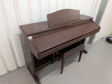 Load image into Gallery viewer, TECHNICS SX-PX665 DIGITAL PIANO IN MAHOGANY + matching stool stock number 26172