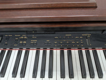 Load image into Gallery viewer, TECHNICS SX-PX665 DIGITAL PIANO IN MAHOGANY + matching stool stock number 26172