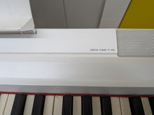 Load image into Gallery viewer, Yamaha P-105 digital portable piano in white + stand + pedal stock #26166