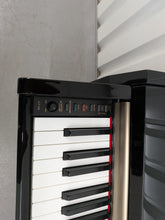 Load image into Gallery viewer, Yamaha Clavinova CLP-220PE Digital Piano in glossy black stock # 26176