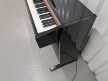 Load image into Gallery viewer, Yamaha Clavinova CLP-220PE Digital Piano in glossy black stock # 26176