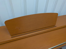 Load image into Gallery viewer, Yamaha Clavinova CLP-220 digital piano and stool in cherry wood finish stock number 26152